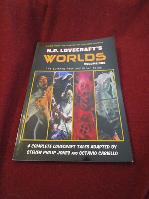 H.P. Lovecraft's Worlds - Volume One by Steven Philip Jones (2017, TPB) SIGNED