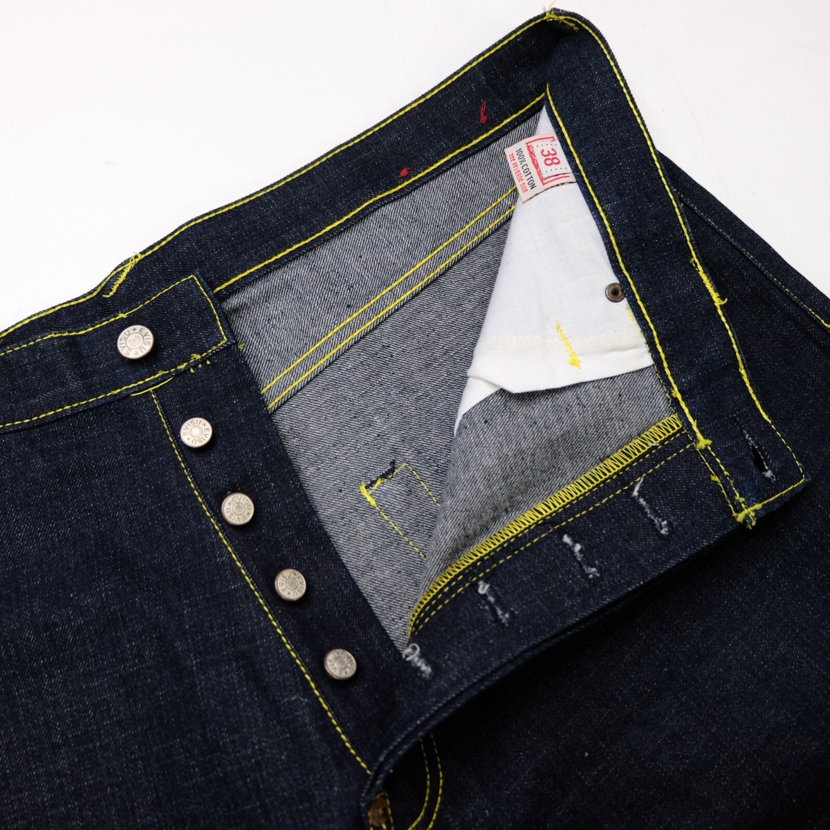 Rare VTG EVISU No. 2 Lot 0001 Fisherman Logos Denim Jeans Rare VTG EVISU No. 2 Lot 0001 Fisherman Logos Denim Jeans
