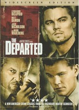 The Departed DVD MOVIE : Leonardo DiCaprio , Matt Damon , Jack Nicholson 