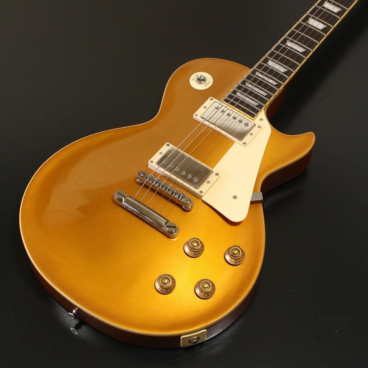EDWARDS E-LP-STD Gold Top Les Paul type Electric Guitar Made EDWARDS E-LP-STD Gold Top Les Paul type Electric Guitar Made