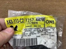 Engine Coolant Thermostat Seal-Gasket ACDelco 12574478