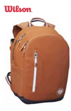 Wilson French Open Tennis Bag Backpack Holds 2 Tennis Rackets-Brand New