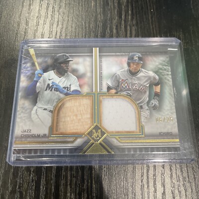 2023 Topps Museum Dual Meaningful Material Patch Ichiro/Chisholm