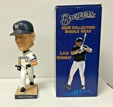 2005 Milwaukee Brewers SGA Lyle Overbay Bobblehead NIB