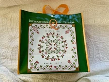Quilt festival reusable shopping bags foldable