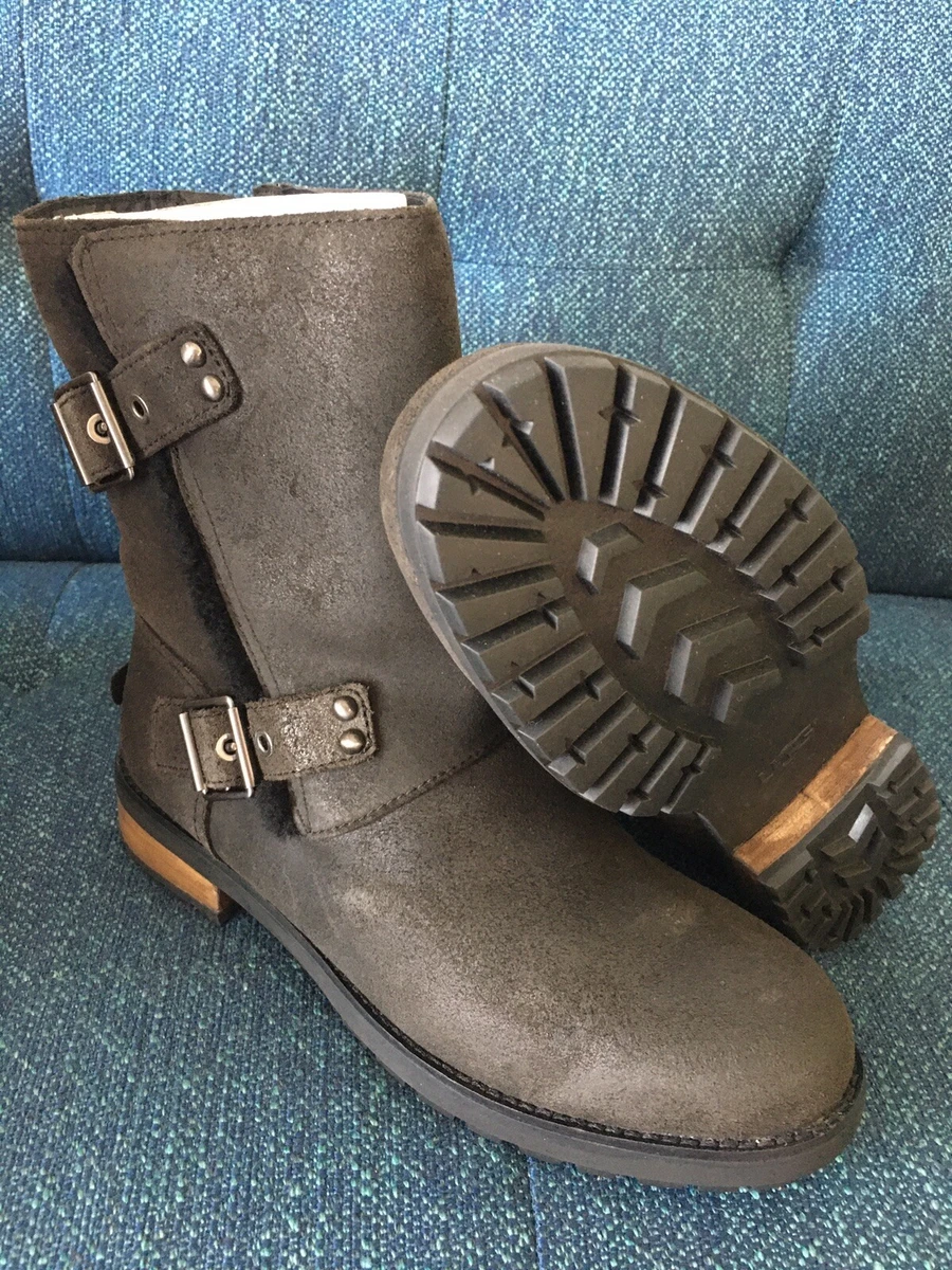 Ugg womens niels boots black sales