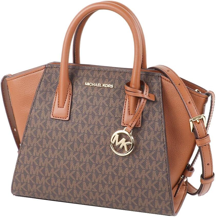 Michael Kors] AVRIL SM TZ SATCHEL 35F4G4VS1B BROWN [Outlet] | eBay