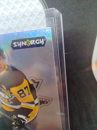 Sidney Crosby 2024-25 Upper Deck Synergy NHL Impressions Insert Card 3 Card Lot - Picture 4 of 14
