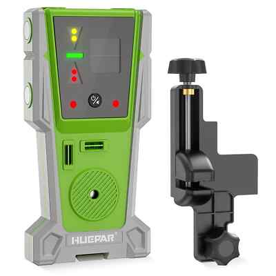 Laser Detector for Laser Level Digital Laser Receiver Green & Red Beam Two-Sided