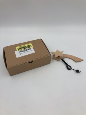 MaMeMi LEUCHTSTERN 12cm für Weihnachtskrippe - Handgefertigt, Elektrifiziert