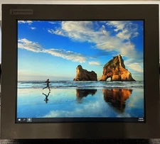 HIS-UM19-STHH 19" Touchscreen Computer/Process Monitor VGA DVI DB9 120/240v HMI