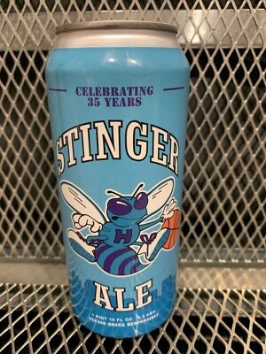 CHARLOTTE HORNETS 2023 Collab Old Armor Beer 16OZ CAN NBA Bottom Opened EMPTY