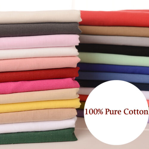 Cotton TableCloth Fabric Sheeting Patchwork Quilting Lining DIY Sewing Material