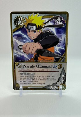 Naruto CCG - Naruto Uzumaki - N-588 - Starter - 1st Edition | eBay
