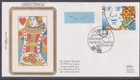 Great Britain "Benham" 1991 Greetings 1st FDC 296d Hartford Chesire Jocker