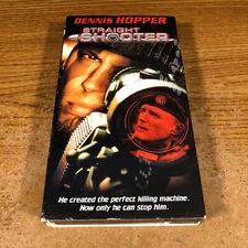 Straight Shooter  VHS VCR Video Tape Used Movie Dennis Hopper 