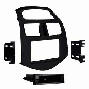 radio spark chevrolet din kit dash mounting double metra stereo install single