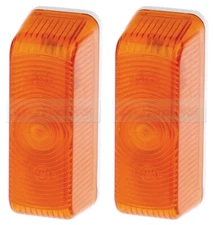 2x BRITAX 883 AMBER SIDE MARKER LIGHTS LAMPS SWIFT CHALLENGER UTOPIA CARAVAN