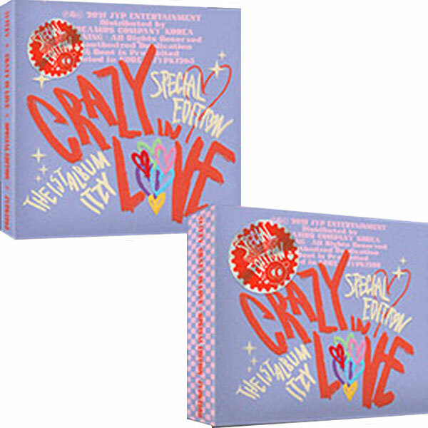 itzy CRAZY IN LOVE アルバム6セット　新品未開封 ITZY - [CRAZY IN LOVE] (1st Album 6 Version SET