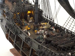 La Perla Nera Scena Completa Scala 1 50 38 5 Kit Modello Nave In Legno Ebay