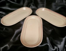 Vintage Sterling Vitrified China Multi Use Dish # C-8~ Set of 3