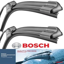 2 pcs Wiper Blades Bosch Clear Advantage Fits 1974-1977 Ford Maverick Left Right