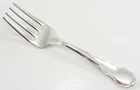 Lunt Sterling Silver Baby Fork Modern Victorian 1941 Pattern 4 1/8” Long