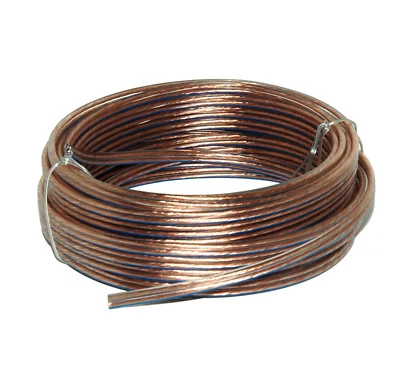 Lautsprecherkabel 2 x 0,75 qmm/10 m für Car Hifi Lautsprecher Dolby Surround