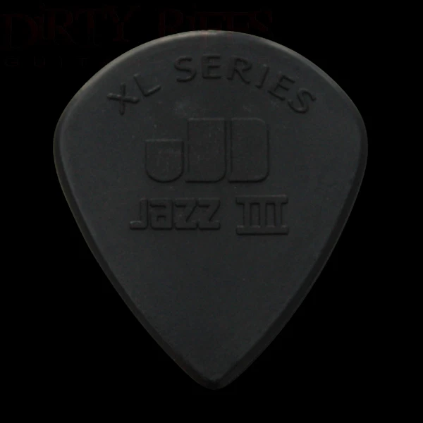 Dunlop Nylon Jazz III XL Plettri per chitarra 1,38 mm Nero - 1 2 3 4 5 6 10 12 20 24 36