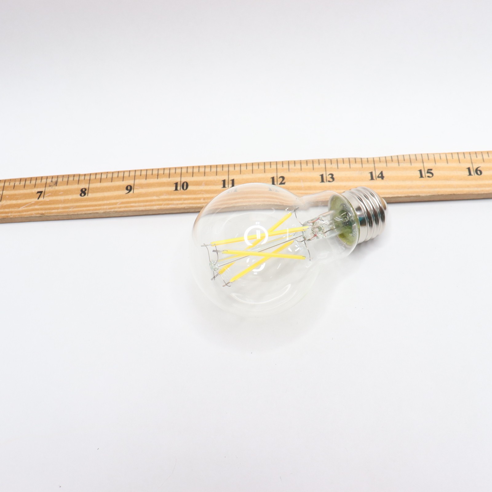(4-Pk) EcoSmart Dimmable Filament Bulbs Glass Clear A19 60W 1006 777 847