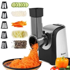 Electric Salad Maker, Professional Slicer Shredder Greater Electric Cheese Gr...