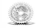 Lowrider Bicycle Laser Cut Mirror Chrome Estados Unidos Mexicanos 36T Sprocket.
