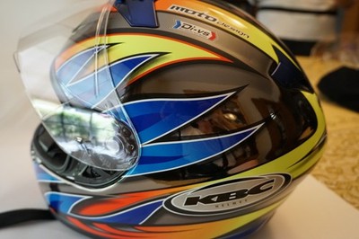 KBC VR-2 Full Face Motorcycle Helmet XXL Snell DOT Anime Graphic w/ Tinted Shd | eBay KBC VR-2 Full Face Motorcycle Helmet XXL Snell DOT Anime Graphic w/ Tinted Shd | eBay