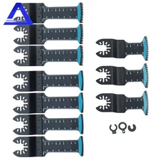 Bi-Metal Curved Saw Blades 3Types Extended Japanese Oscillating Saw Blades 10PCS