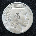 1928 Buffalo Nickel * HOBO NICKEL * John Dorusa JD * 6015