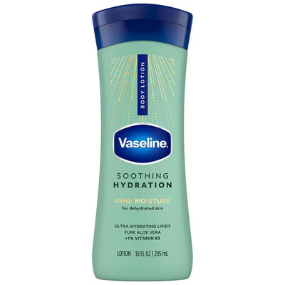 Vaseline Intensive Care Aloe Soothe Non-Greasy Lotion 10 oz - 4pks