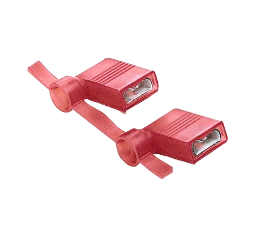 1.5K RL DNFR18250FIB-KD Disconnects, Red, Nylon, F. 18-22 AWG, .250 x .032" Tab - Image 3 of 4