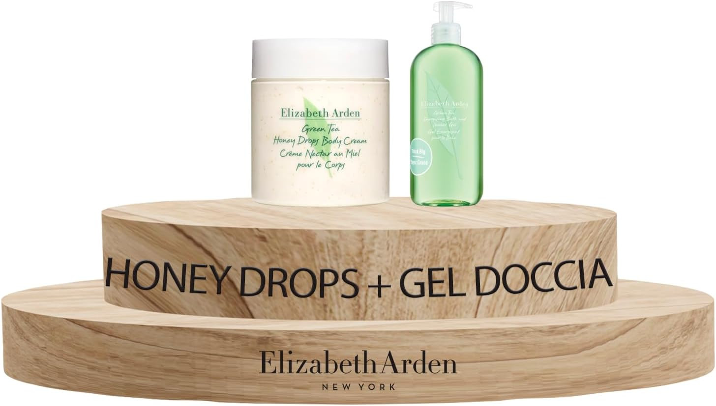 Green Tea Honey Drops, Crema Corpo Al Tè Verde E Gocce Di Miele, Idrata La Pelle
