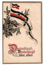 Patriotika Ak 1916 Deutschland über alles Feldpost