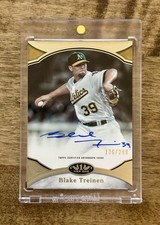 2020 Topps Tier One - Prime Performers Autographs Blake Treinen #PPA-BT /299