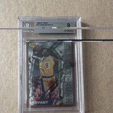 Topps 1996-97 Finest Kobe Bryant #74 Los Angeles Lakers NBA BGS 9 Mint