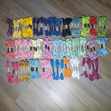 Lot 94 Multi Colors Cross Stitch Floss Cotton Thread Embroidery Sewing Skeins