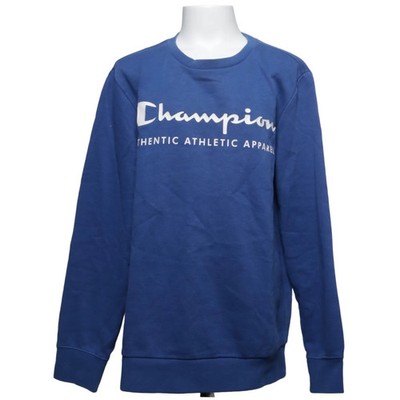 Champion, Sweatshirt, Größe: 150/155, Blau, Baumwolle/Polyester, Print #8GJ