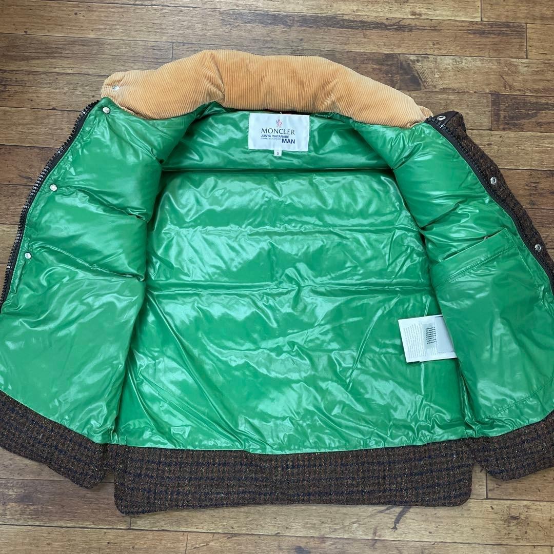 Moncler x Junya Watanabe MAN CDG Tweed Leather Down Puffer Vest