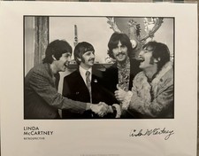 Linda McCartney Retrospective Liverpool 2020 Beatles Photo Print Rare!