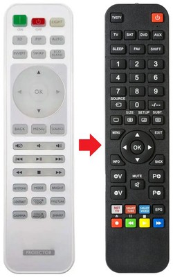 Fernbedienung geeignet für BENQ RCV012