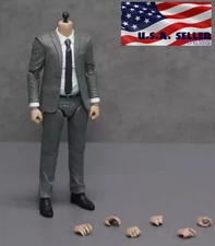 1/12 Male Figure Set with Nondetachable Suit Go With 6" SHF MAFEX Head ❶USA❶