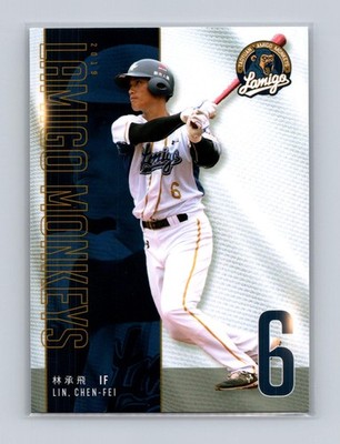 Lin, Chen-Fei 2019 CPBL #037 Lamigo Monkeys 012507