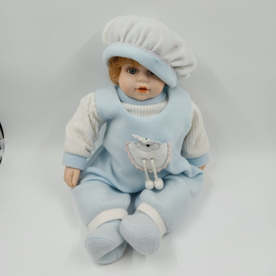 Rich By Nina Emerald Vinyl Blonde Doll Signed Neck 22'' Collectible