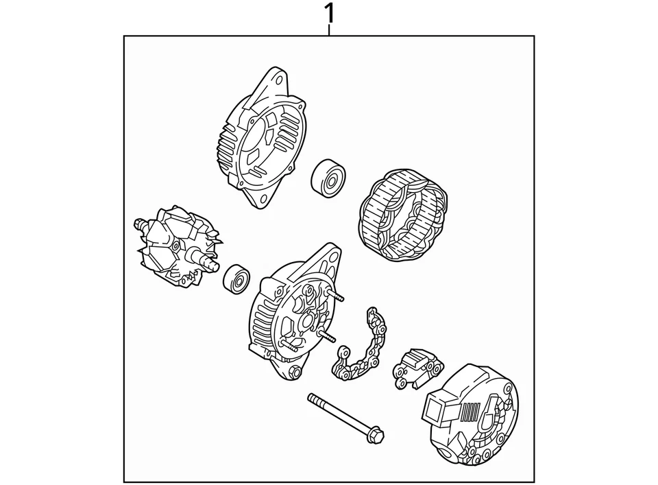 Alternator 2017 Tucson Sku#4288646 — 第 4/4 张图片